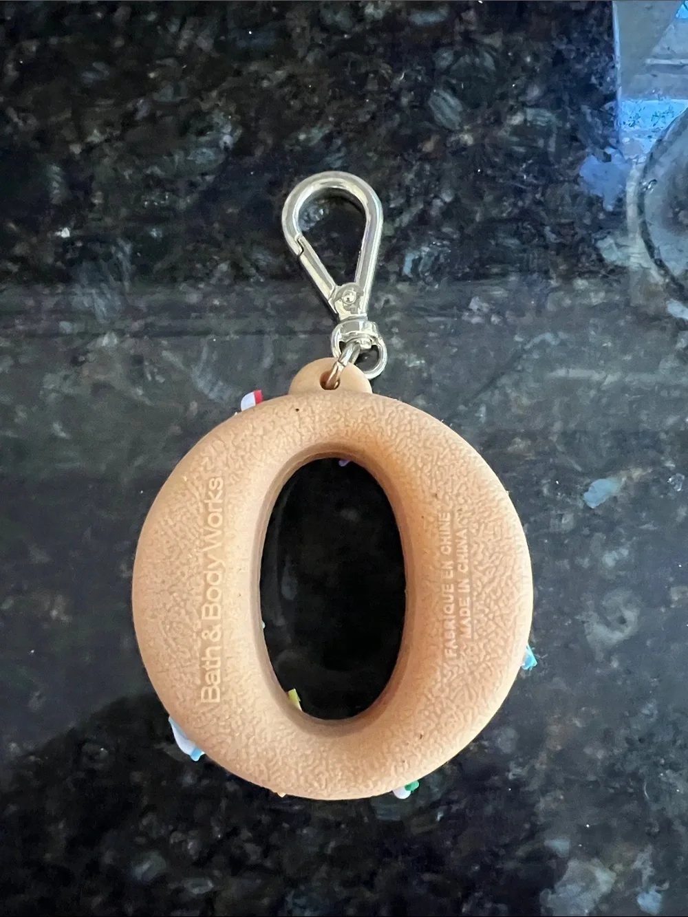 Bath and Body Works Sprinklled Donut Pocket Bac Hand Sanitizer Holder